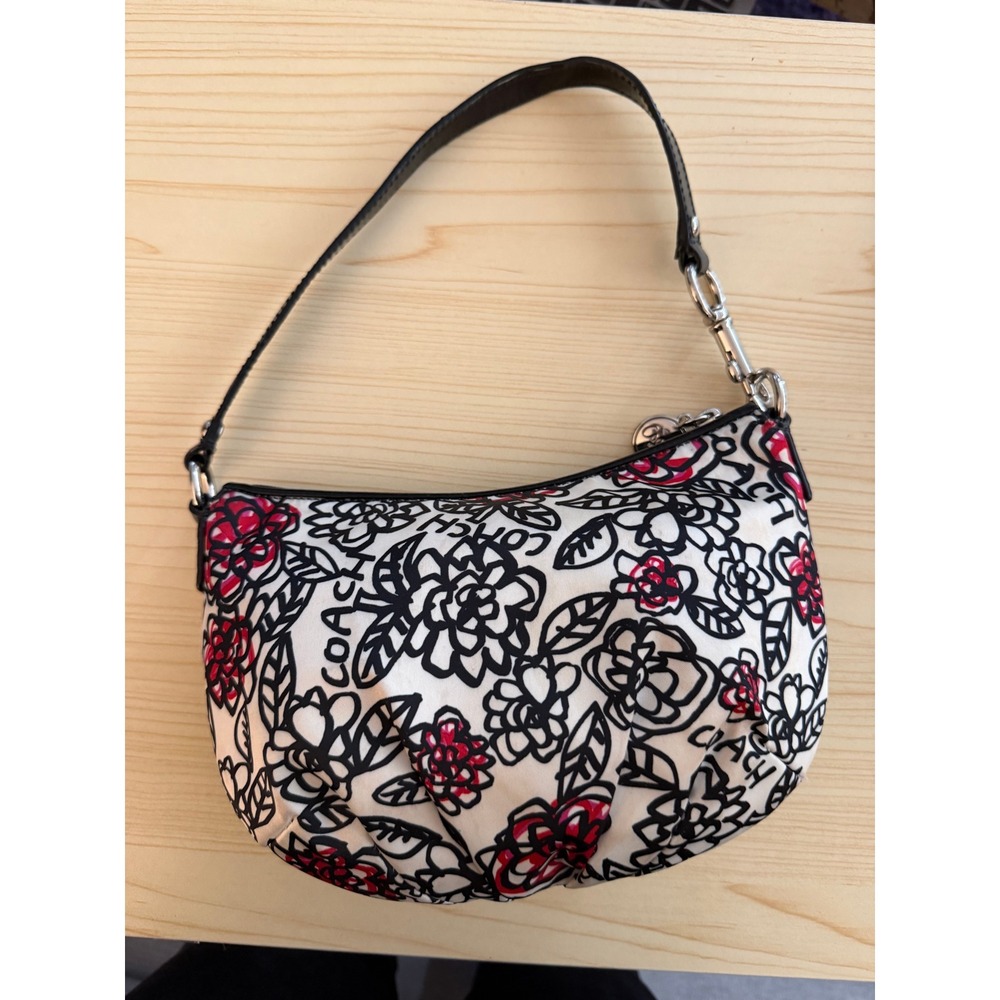 Coach Poppy Mini Bag Purse with Strap